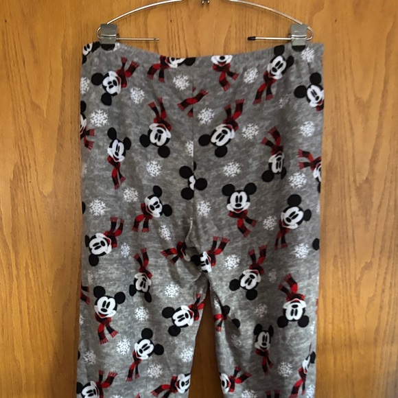 Gray Mickey Mouse Pajama Pants size XXL - Picture 6 of 7